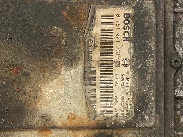Блок управления двигателем MAN TGA 2003 51116167182, 51116167238, 0281001761
